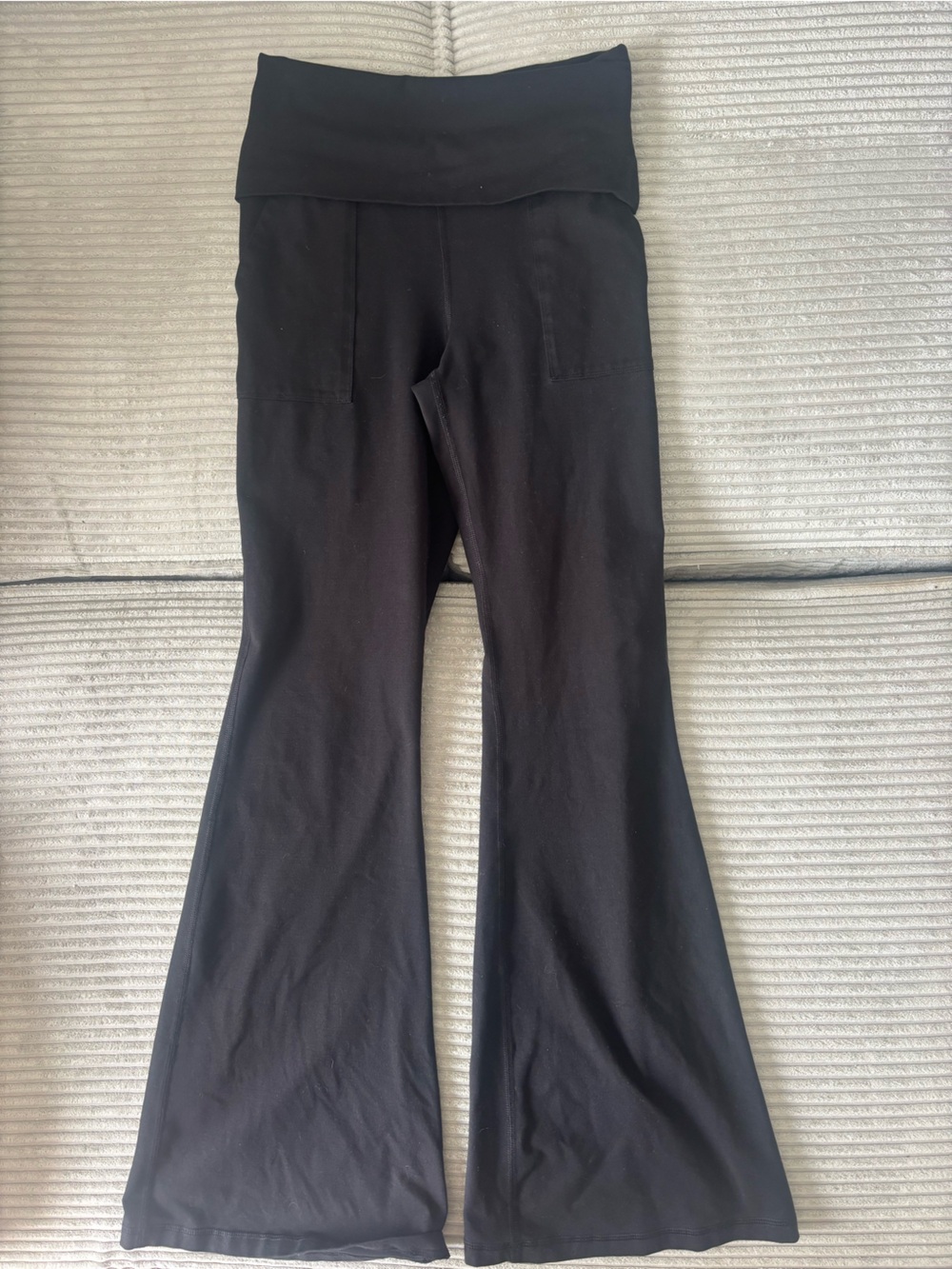 aerie Black Flare Yoga Pants